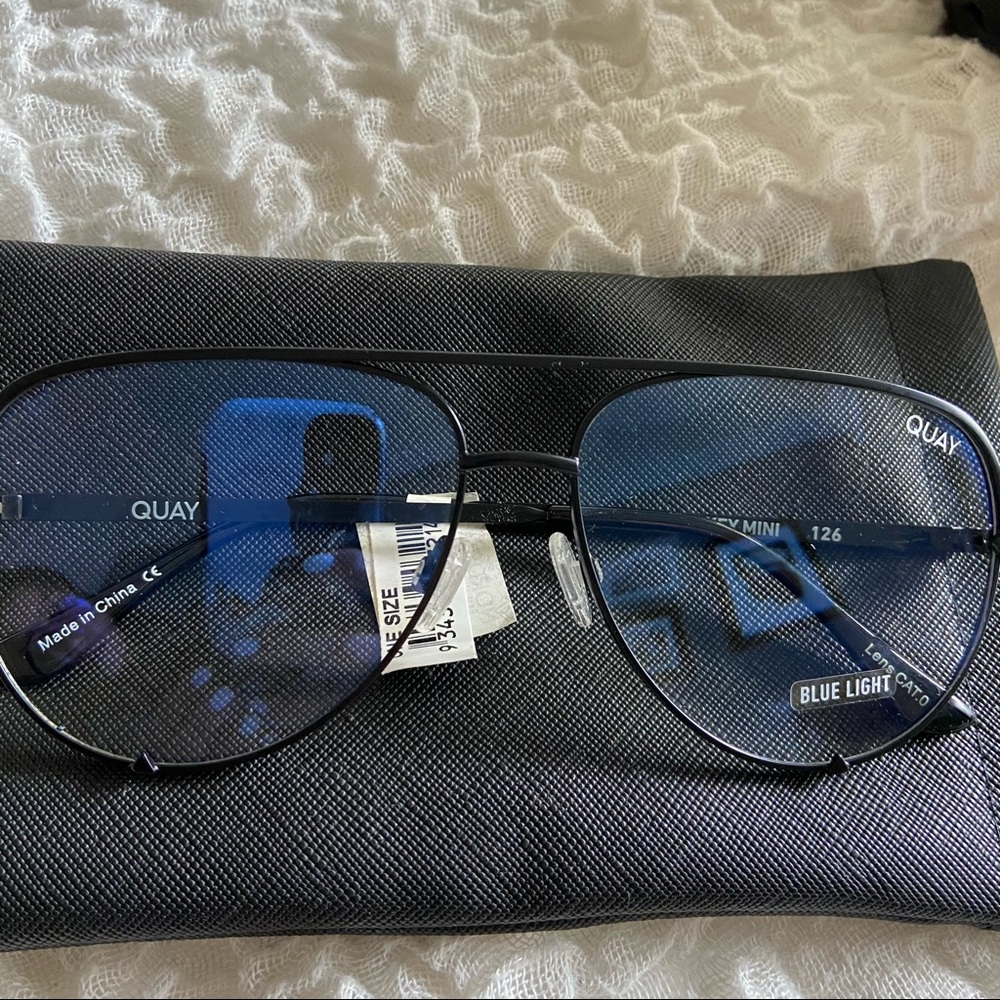 Quay Blue Light Glasses - High Key 58mm